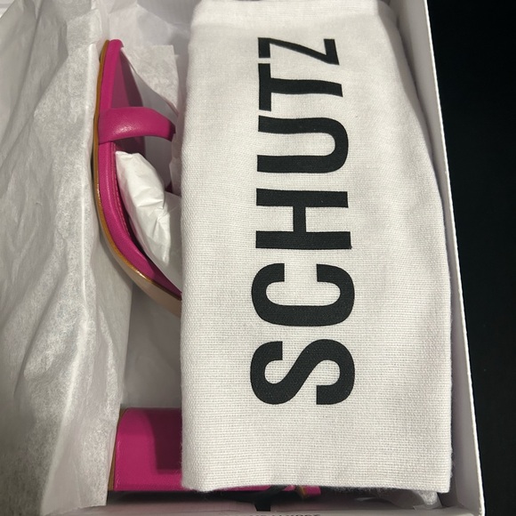 NWT SCHUTZ ULLY 2 Strap Heels - Picture 2 of 6